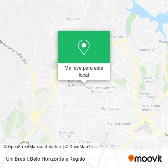 Uni Brasil mapa