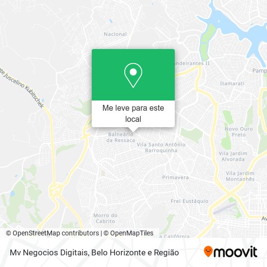 Mv Negocios Digitais mapa