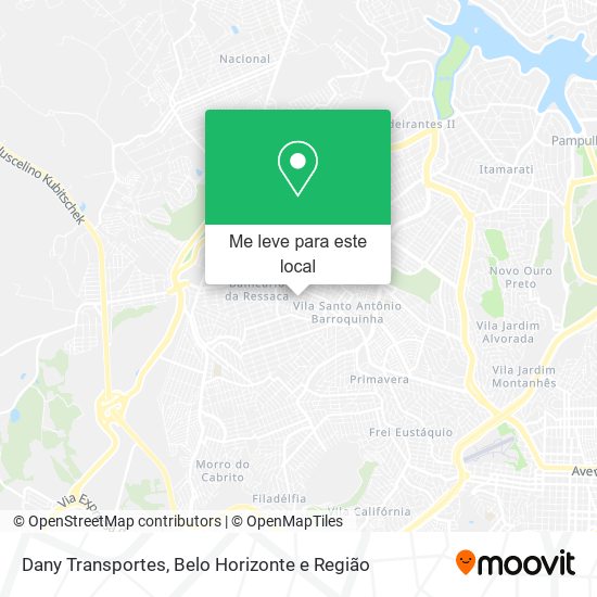 Dany Transportes mapa