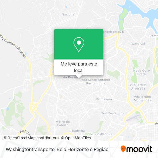 Washingtontransporte mapa
