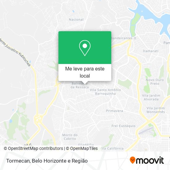 Tormecan mapa