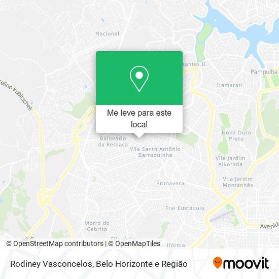 Rodiney Vasconcelos mapa