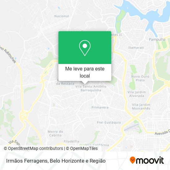 Irmãos Ferragens mapa