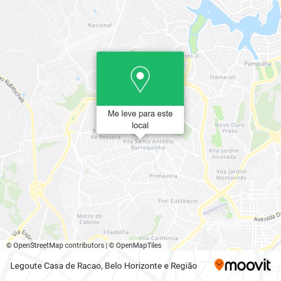 Legoute Casa de Racao mapa