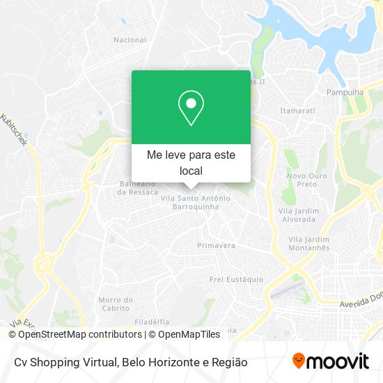 Cv Shopping Virtual mapa