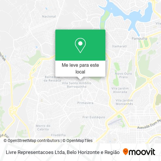Livre Representacoes Ltda mapa