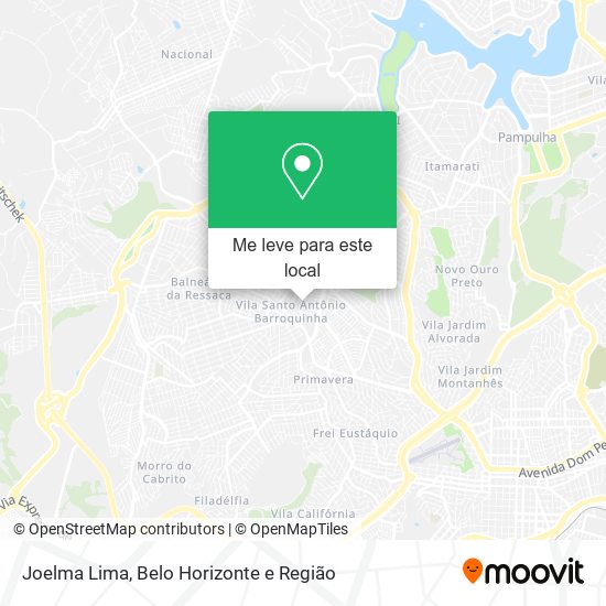 Joelma Lima mapa