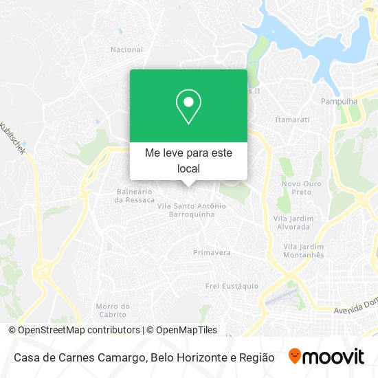 Casa de Carnes Camargo mapa