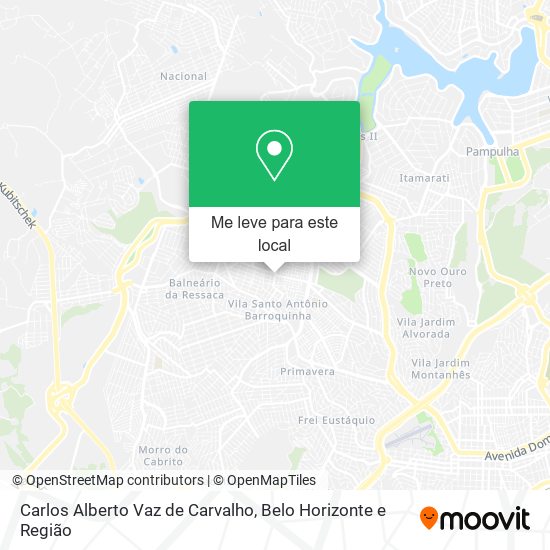 Carlos Alberto Vaz de Carvalho mapa