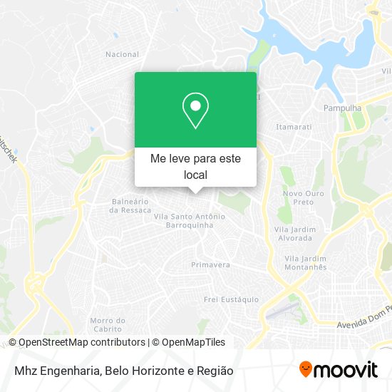 Mhz Engenharia mapa
