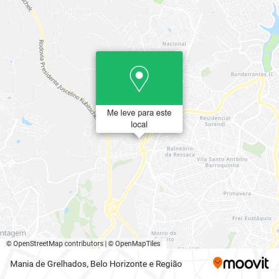 Mania de Grelhados mapa