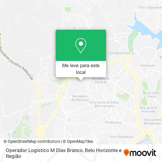 Operador Logistico M Dias Branco mapa