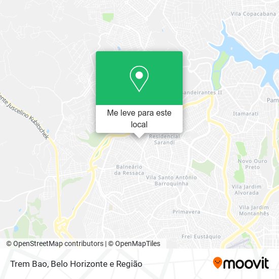 Trem Bao mapa