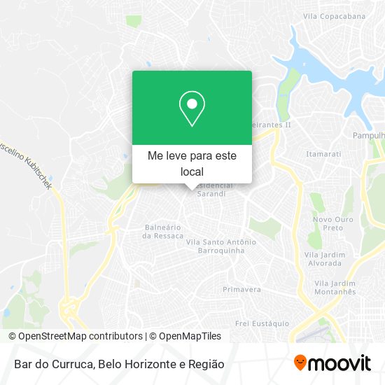 Bar do Curruca mapa