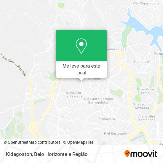 Kidagostoh mapa