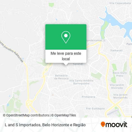 L and S Importados mapa
