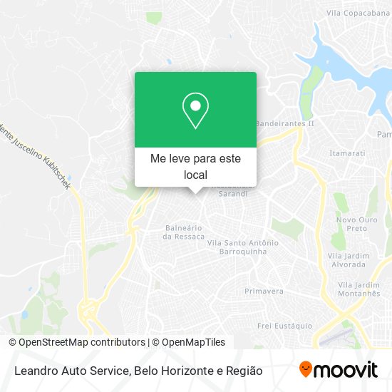 Leandro Auto Service mapa