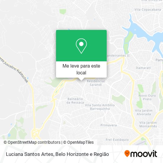 Luciana Santos Artes mapa