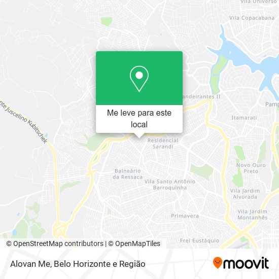 Alovan Me mapa