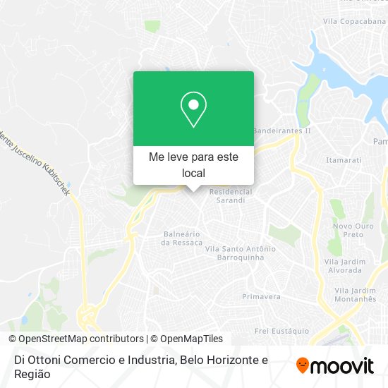 Di Ottoni Comercio e Industria mapa
