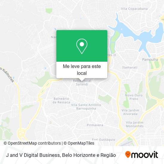 J and V Digital Business mapa