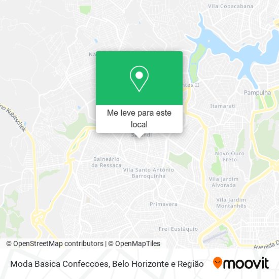 Moda Basica Confeccoes mapa