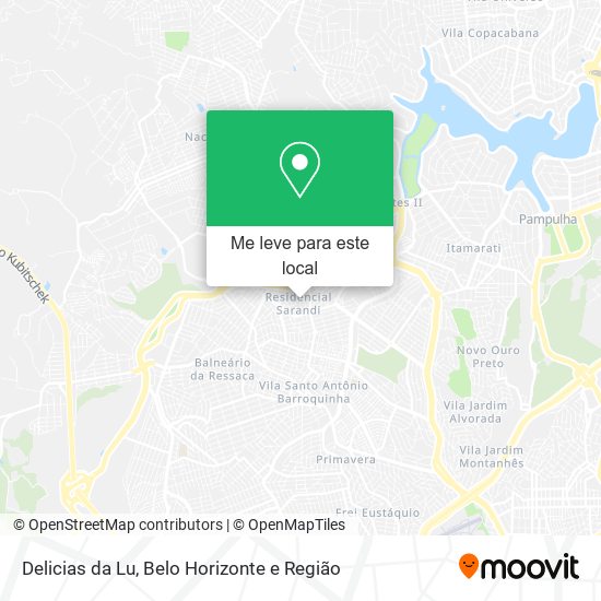 Delicias da Lu mapa