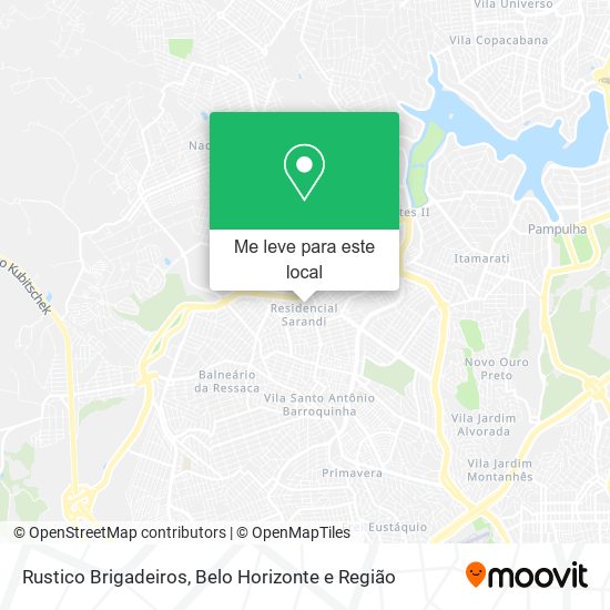 Rustico Brigadeiros mapa