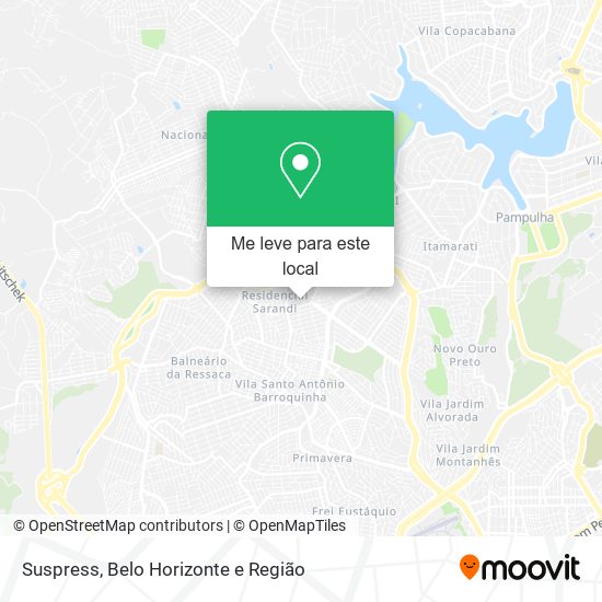 Suspress mapa