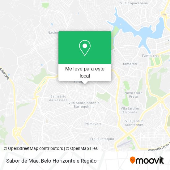 Sabor de Mae mapa