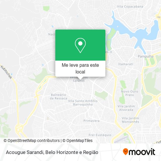 Acougue Sarandi mapa