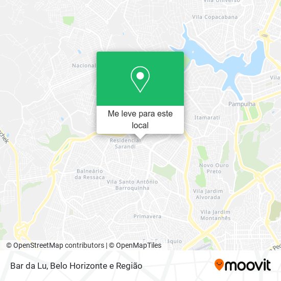 Bar da Lu mapa