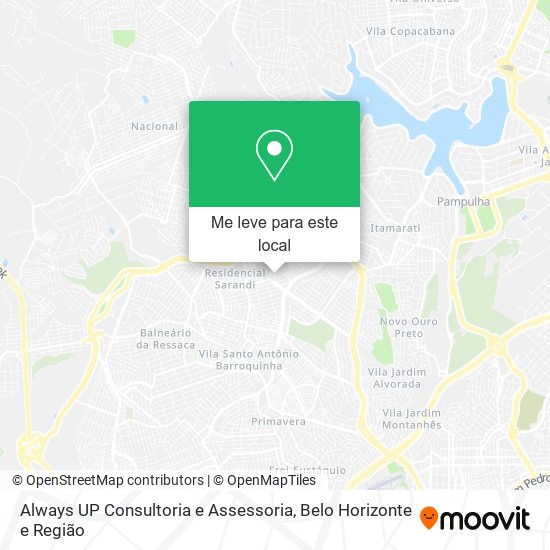 Always UP Consultoria e Assessoria mapa
