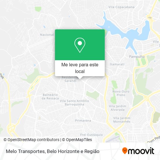 Melo Transportes mapa