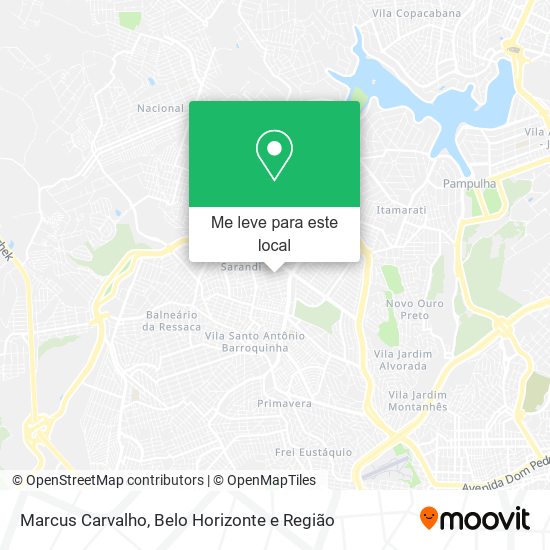 Marcus Carvalho mapa
