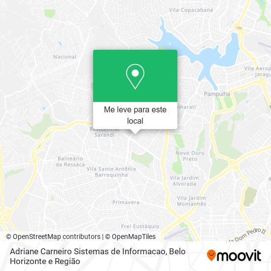 Adriane Carneiro Sistemas de Informacao mapa