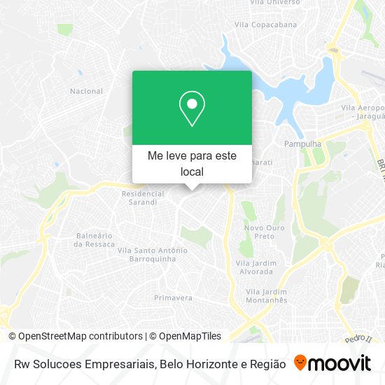 Rw Solucoes Empresariais mapa