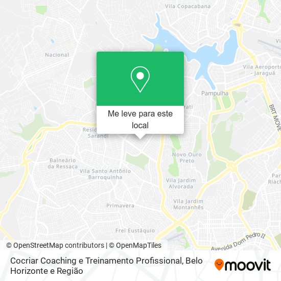 Cocriar Coaching e Treinamento Profissional mapa