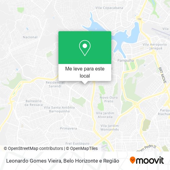 Leonardo Gomes Vieira mapa