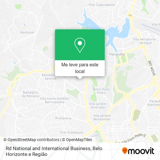 Rd National and International Business mapa