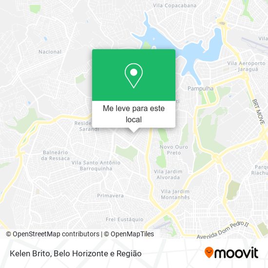 Kelen Brito mapa