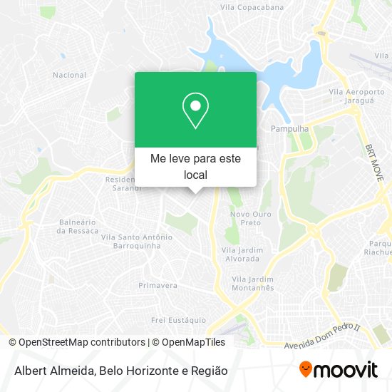 Albert Almeida mapa