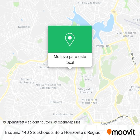 Esquina 440 Steakhouse mapa