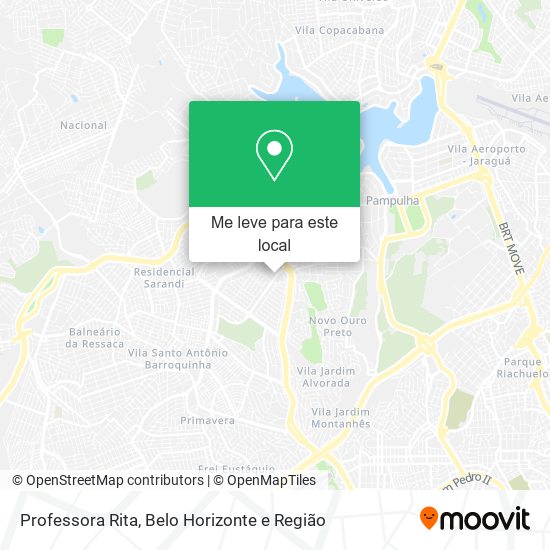 Professora Rita mapa