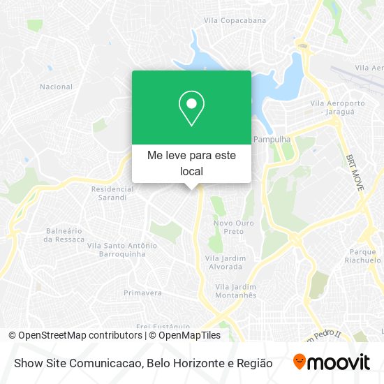 Show Site Comunicacao mapa