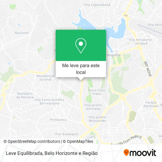 Leve Equilibrada mapa