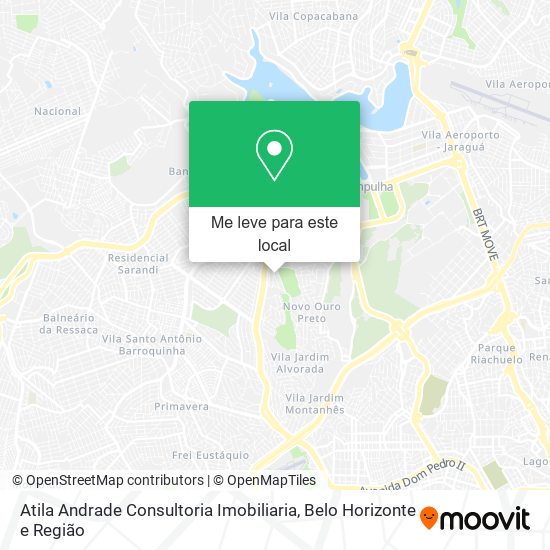Atila Andrade Consultoria Imobiliaria mapa
