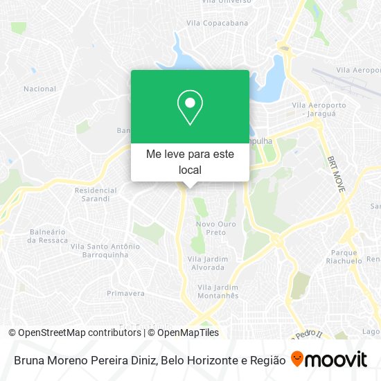 Bruna Moreno Pereira Diniz mapa