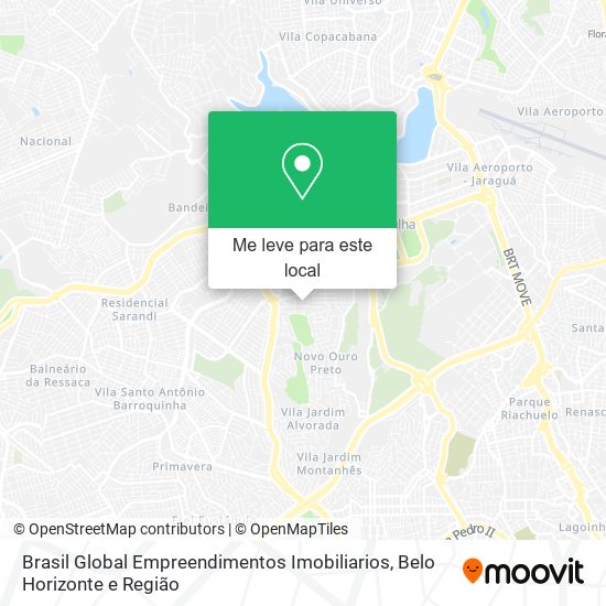Brasil Global Empreendimentos Imobiliarios mapa