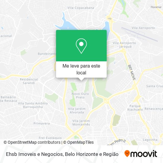 Ehsb Imoveis e Negocios mapa